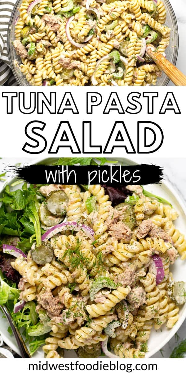 Mini Tuna Salad Pasta Salad