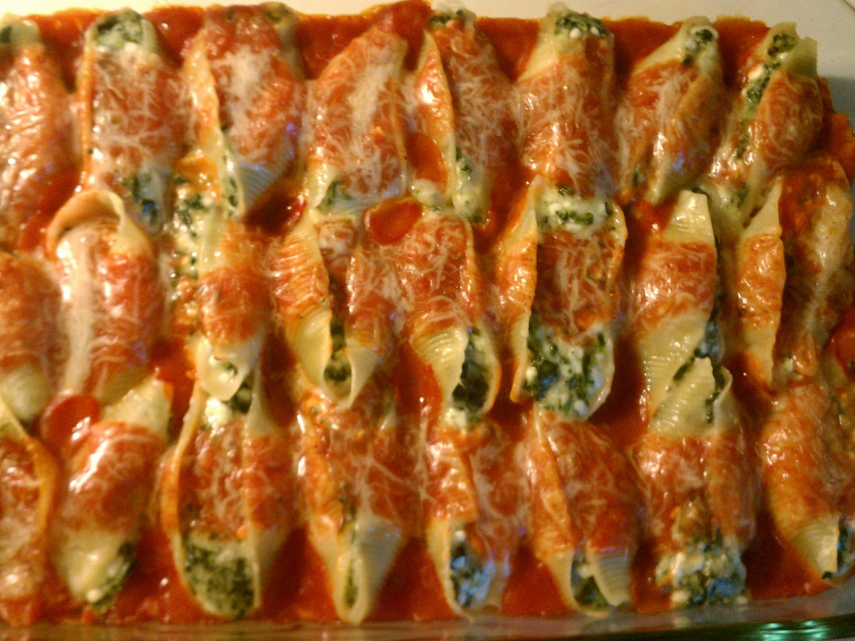 Sweet Potato & Cheese Stuffed Shells
