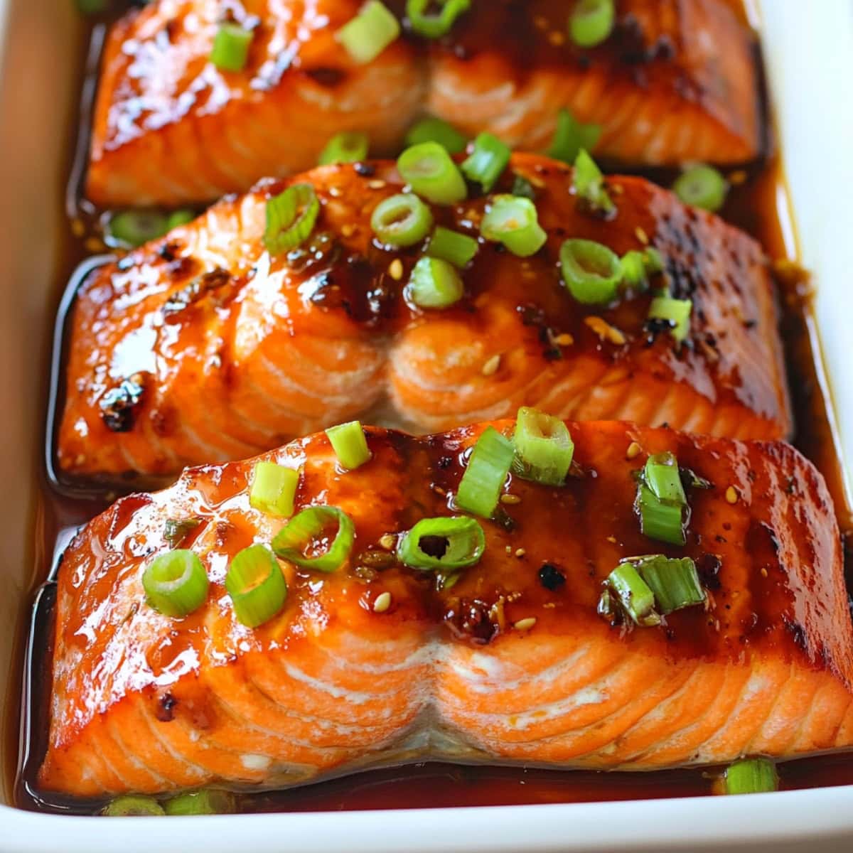 Spicy Scotch-Infused Maple Glazed Salmon