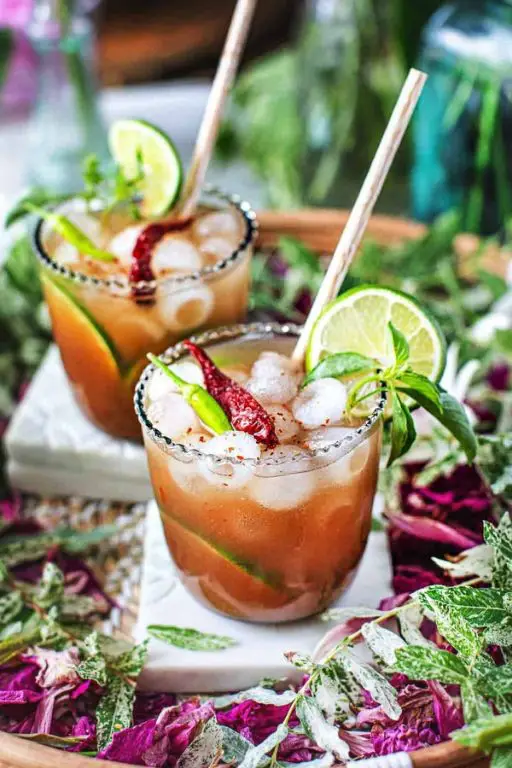 Tamarind and Pineapple Paloma