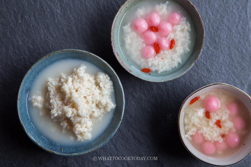 Shanghai-Style Sweet Fermented Rice Dessert Soup