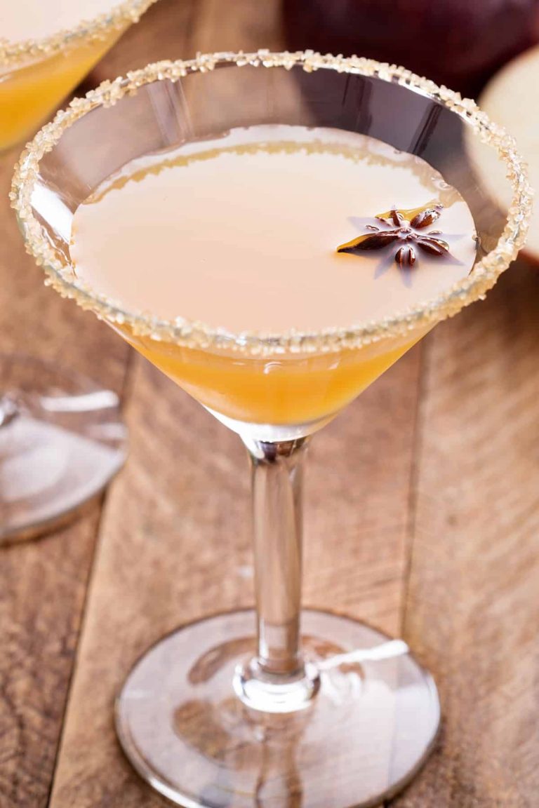 Ginger-Spiced Apple Martini