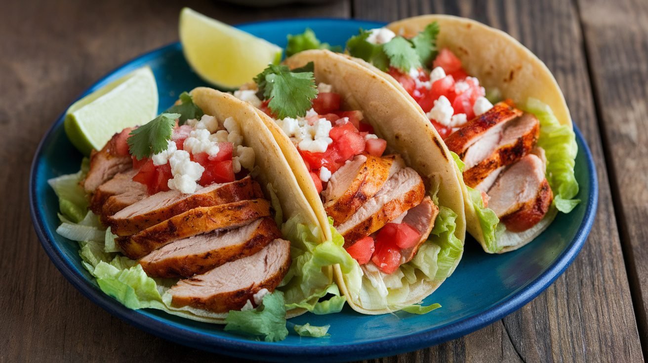 Fiery Chili Tacos with Smoked Paprika Glaze