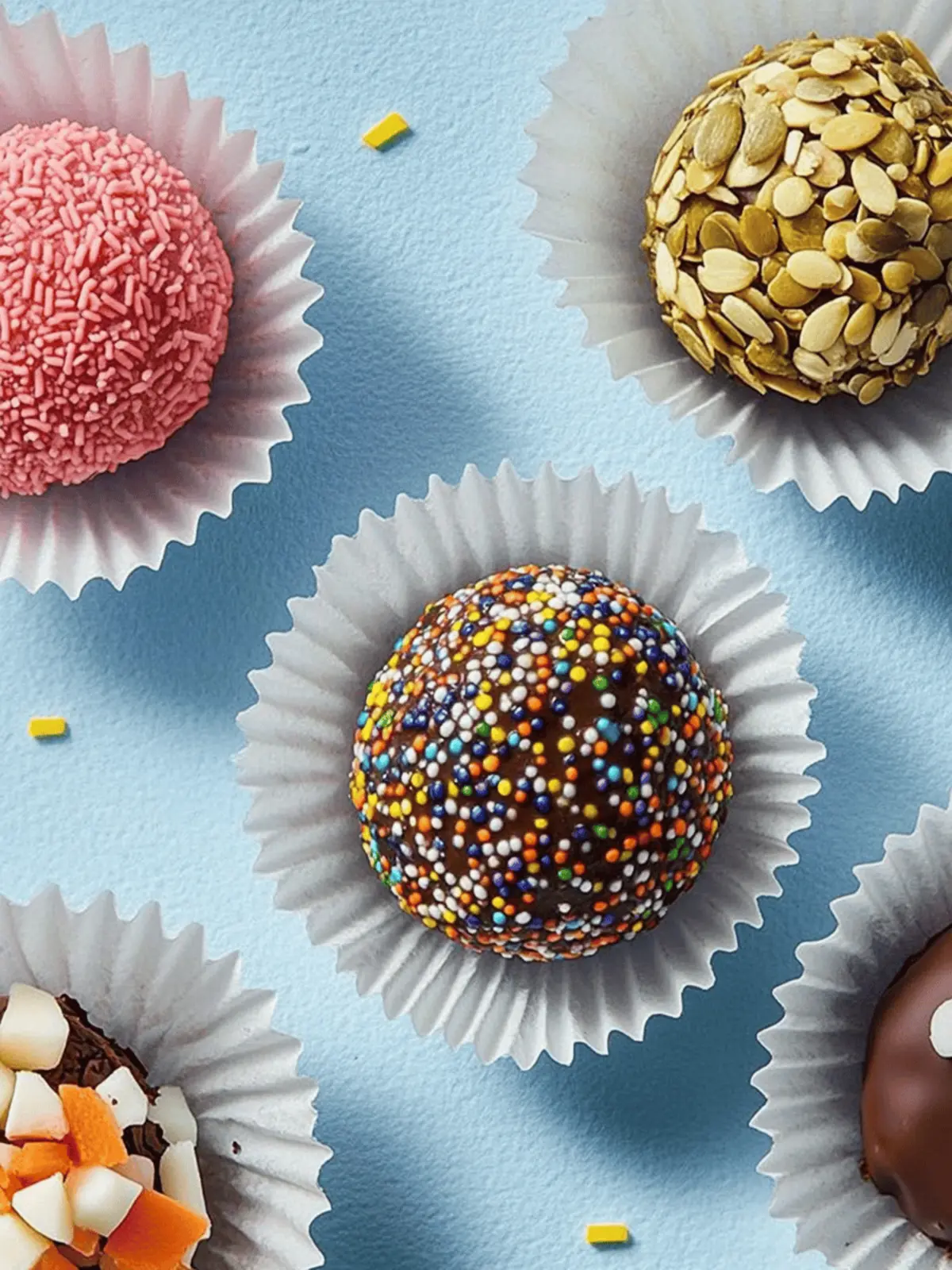 Cashew and Coconut Brigadeiro Truffles