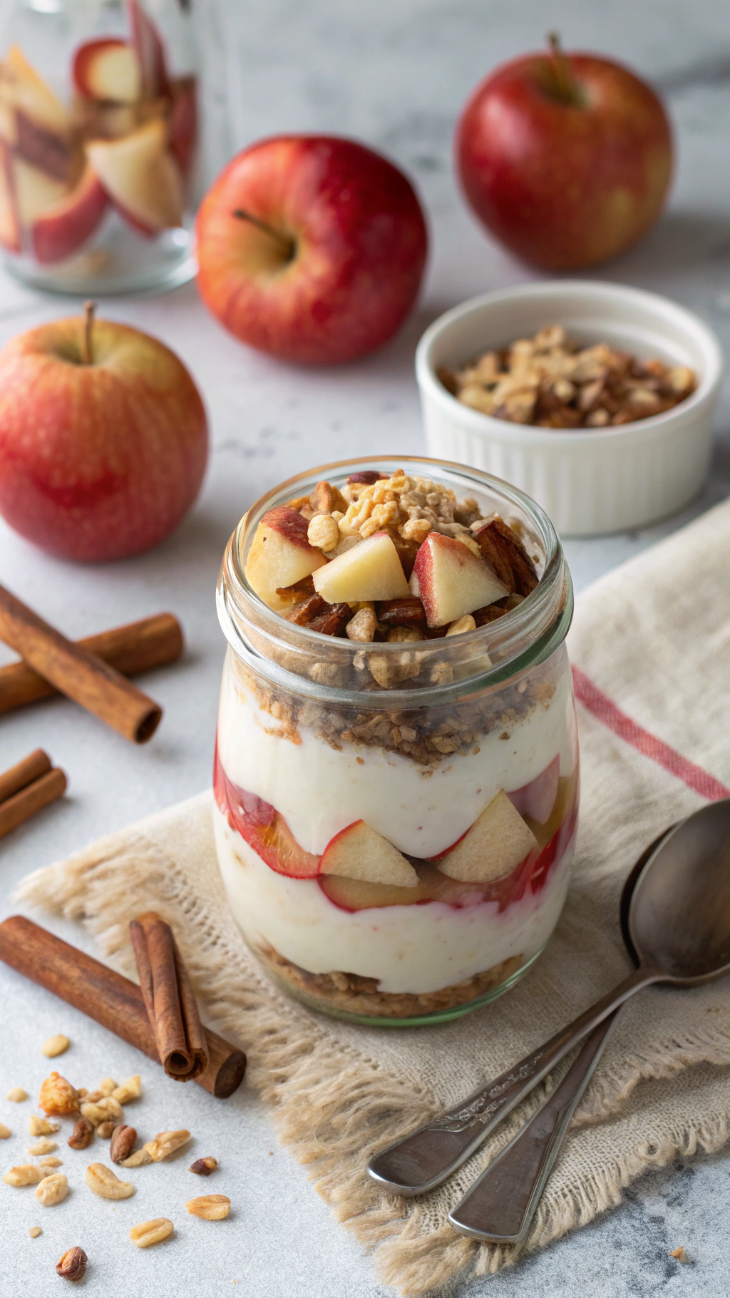 Quick Cinnamon Honey Yogurt Parfaits