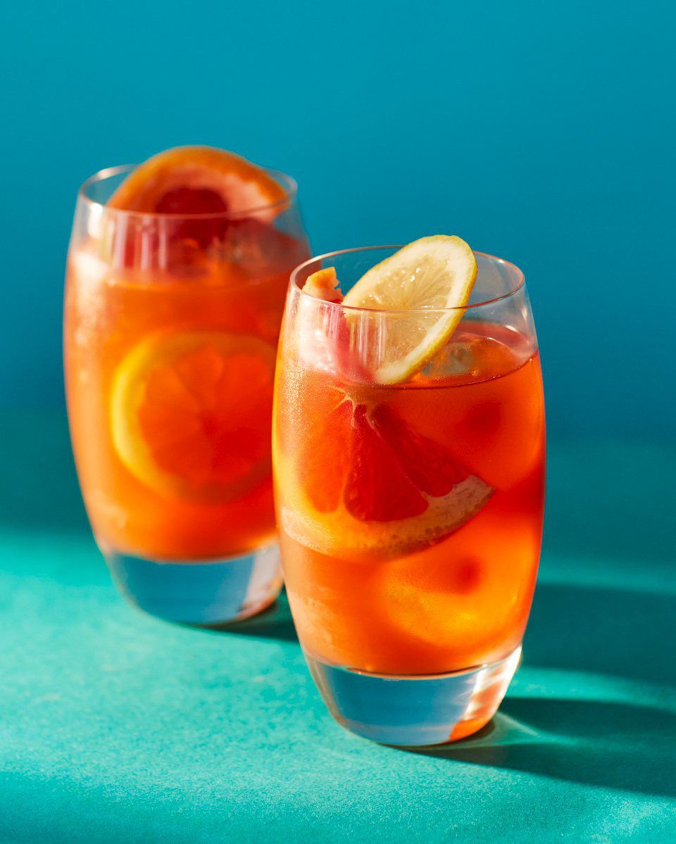 Shaken Citrus and Earl Grey Tea Cocktail