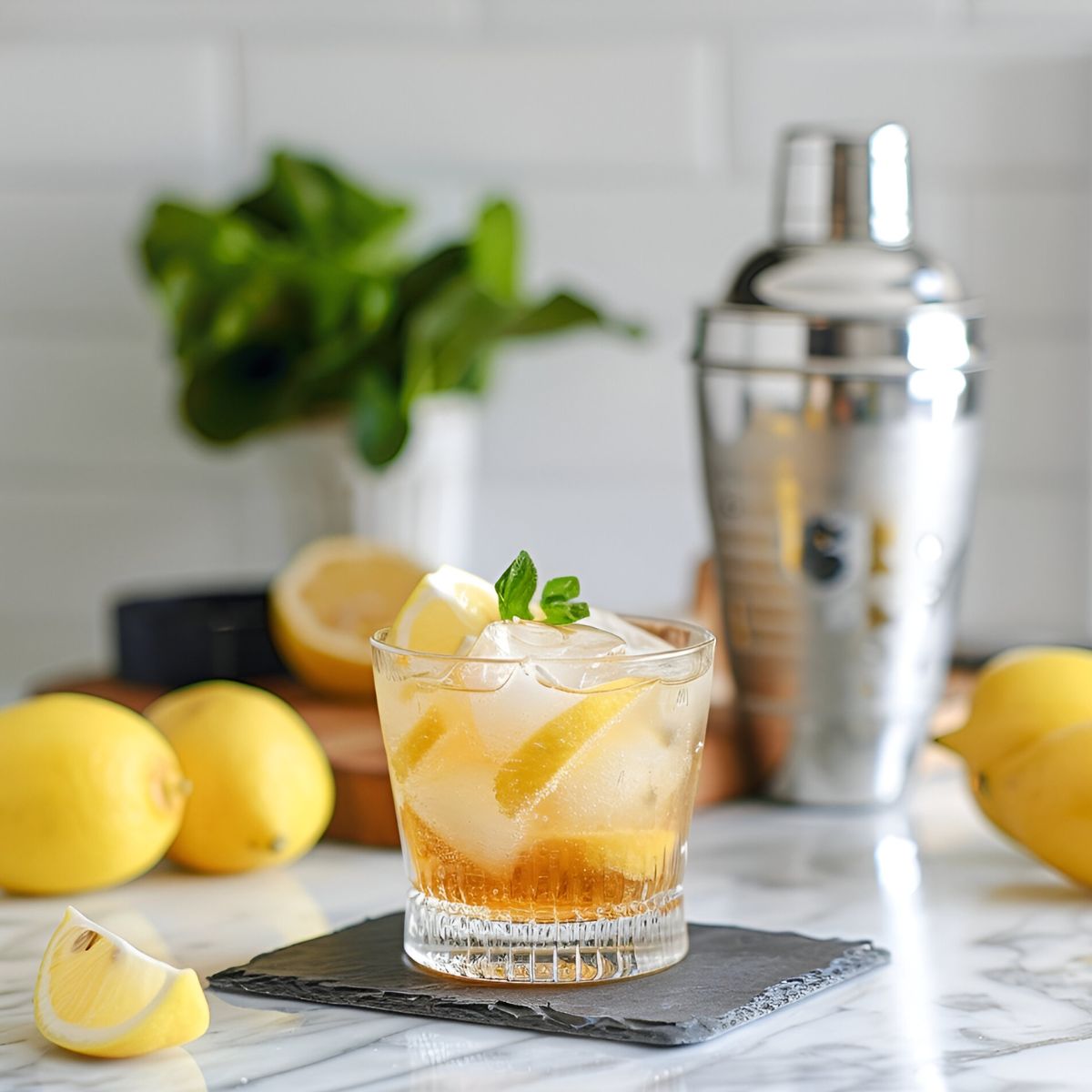 Lake Charles Citrus Bourbon Smash