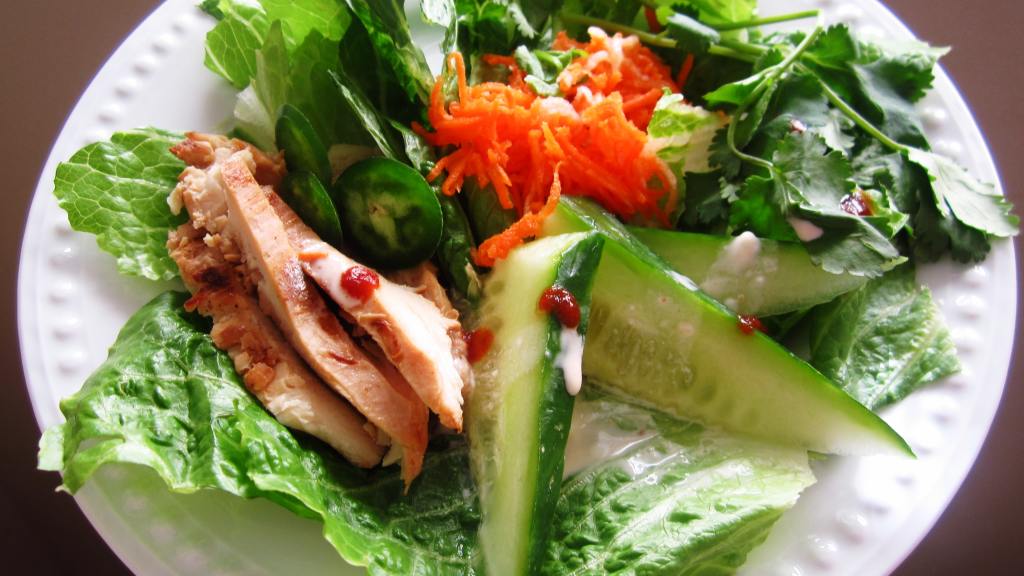 3D-Map Inspired Layered Vietnamese Bánh Mì Salad Bowl