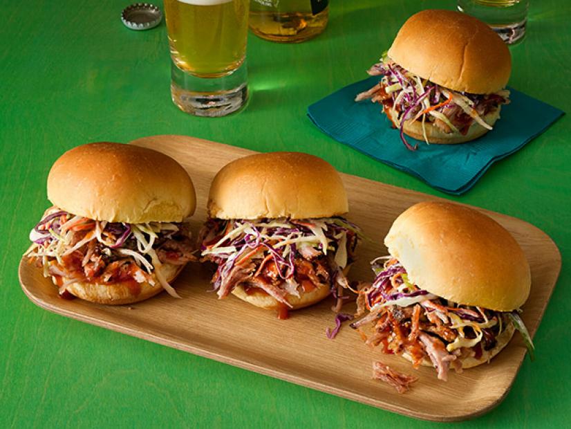 Honey-Mustard Glazed Pulled Pork Sliders