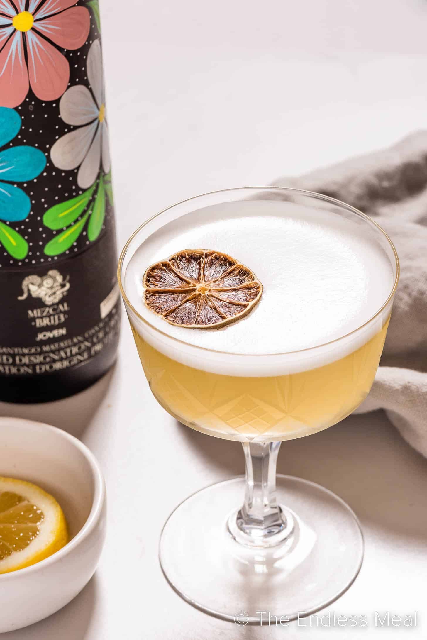 Smoky Fontana Mezcal Sour