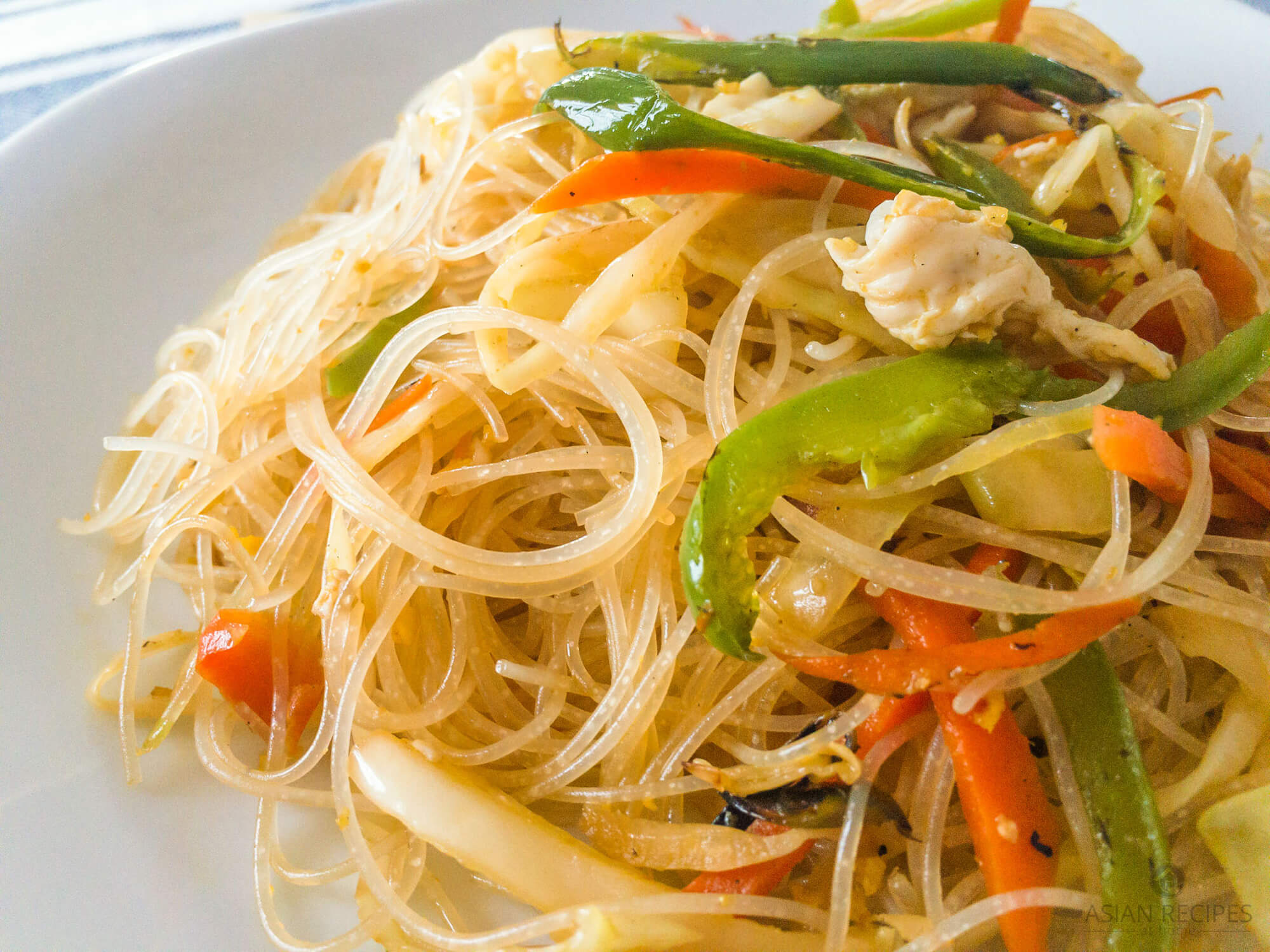 Stir-Fried Rice Noodles with Vegetables