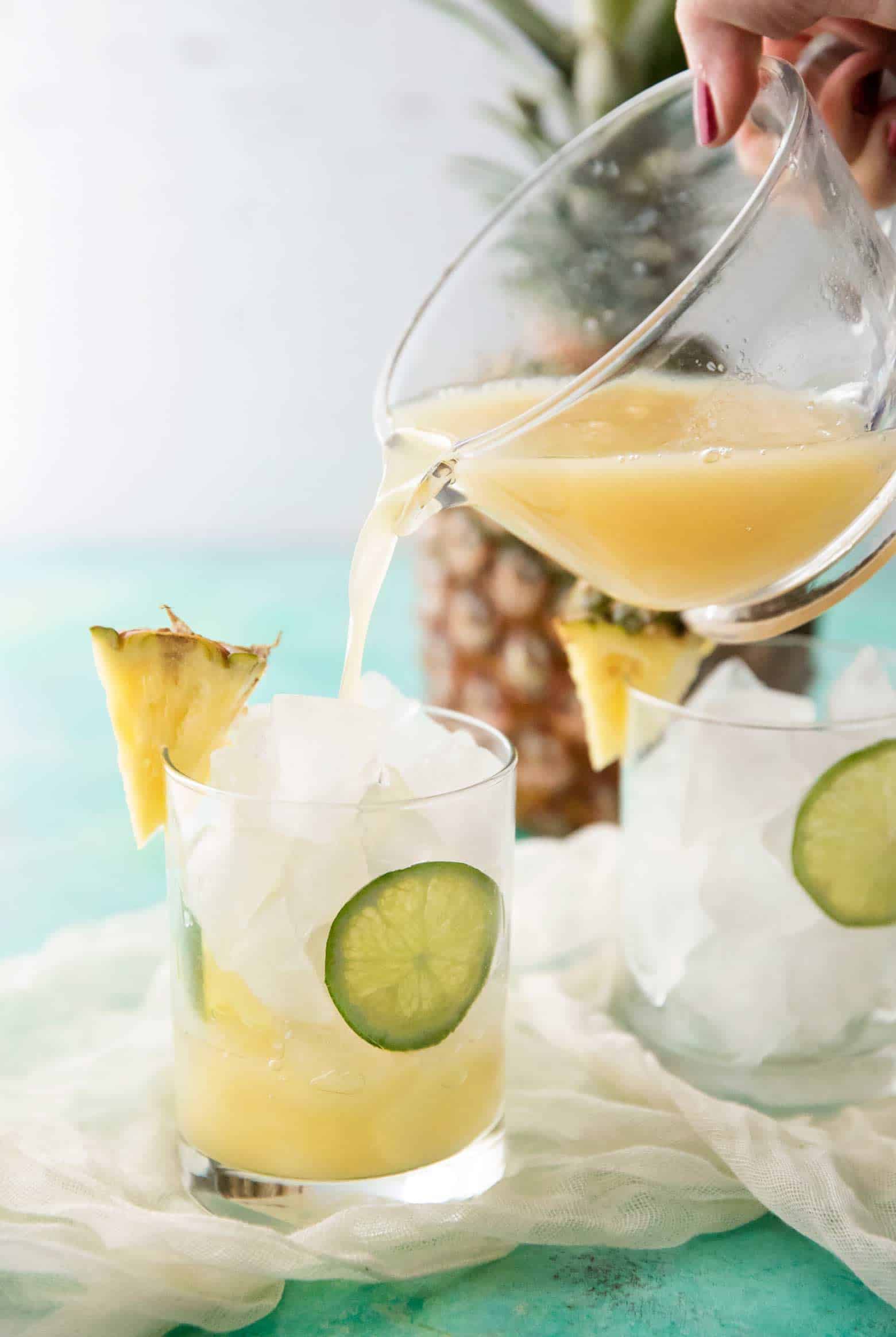 Tiki-Inspired Pineapple Rum Sour
