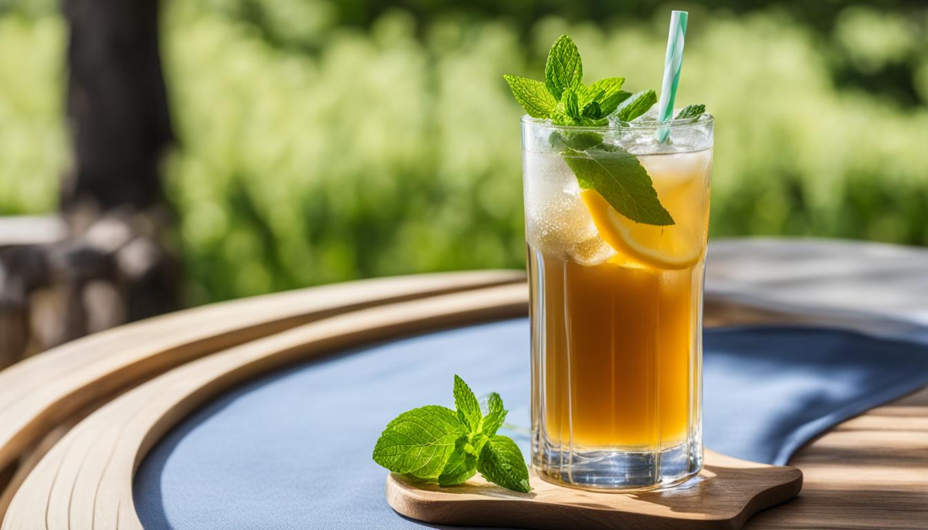 Herbal Green Tea Popularity Cooler