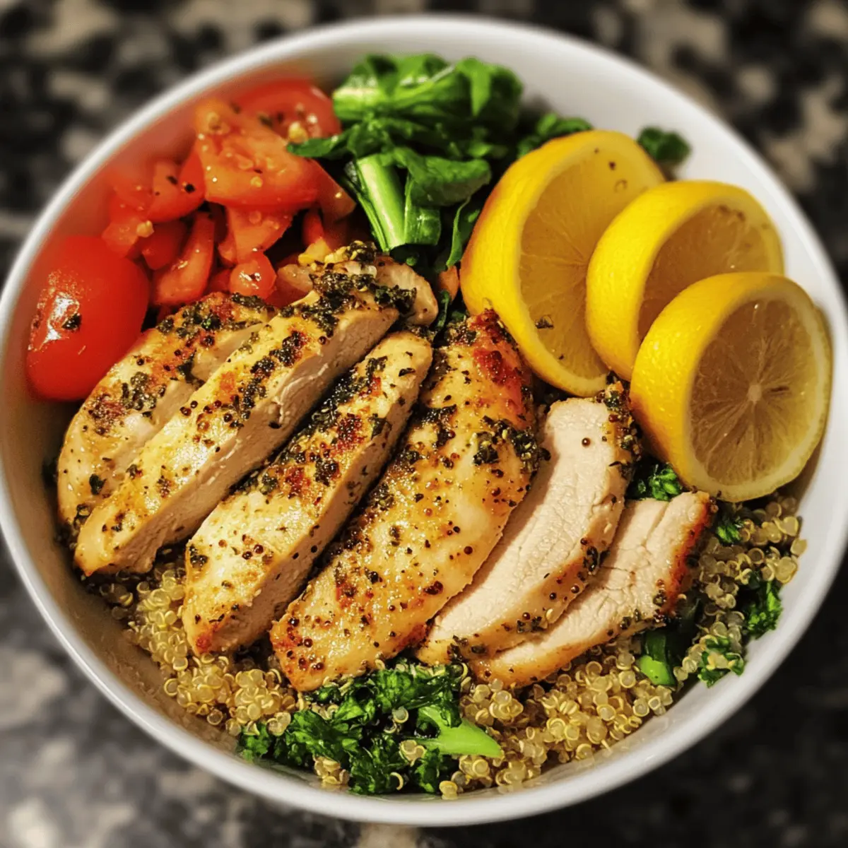 Herb-Infused Lemon Chicken with Quinoa