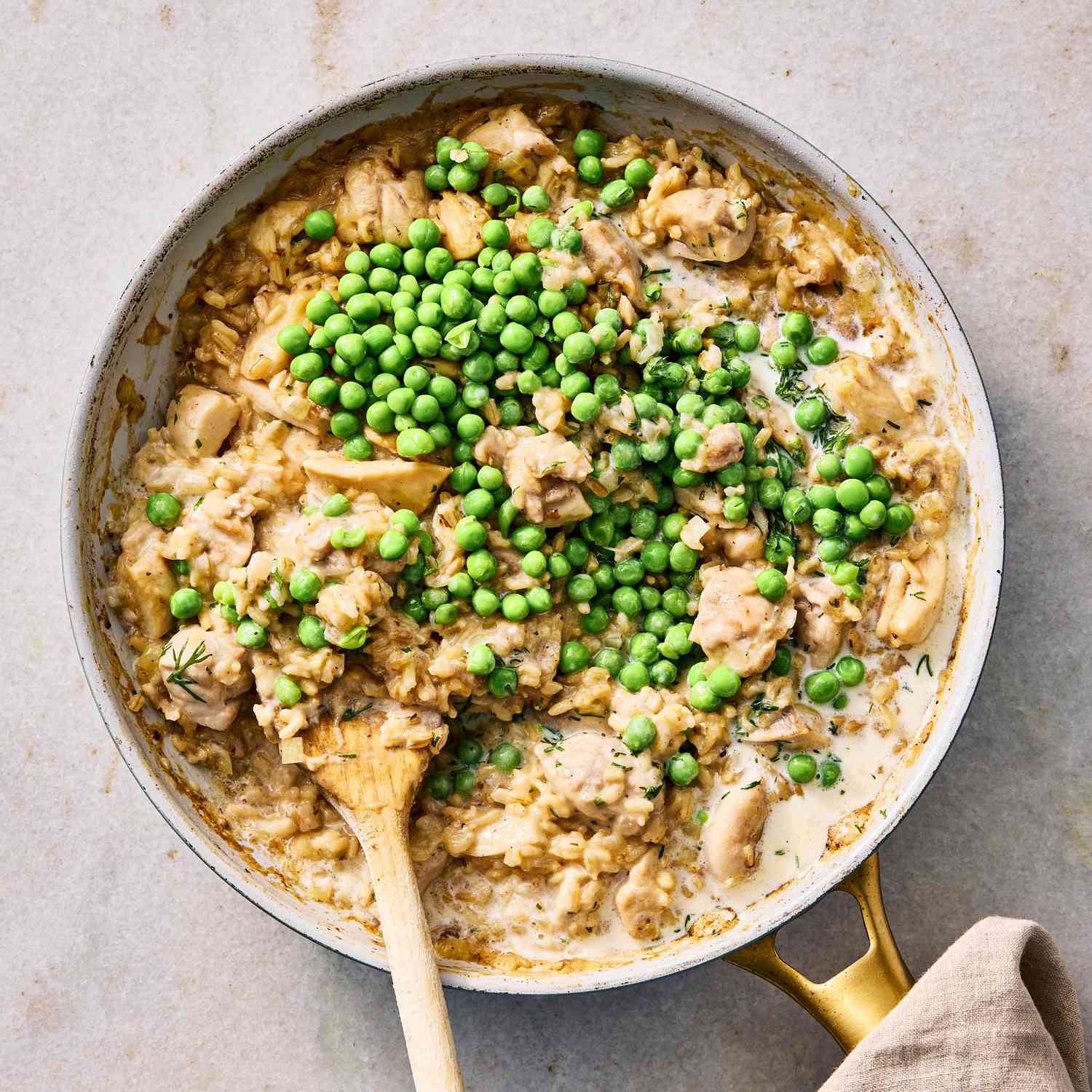 Emerald Citrus Chicken with Lemon-Dill Rice