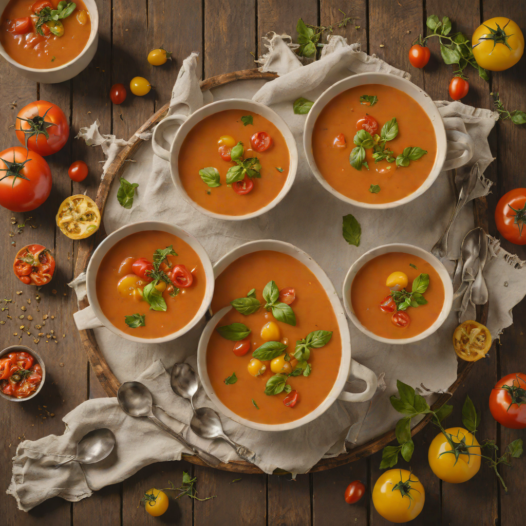 Vintage Heirloom Tomato Soup