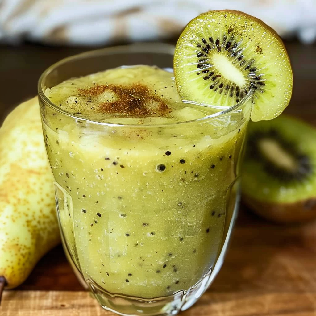 Muddled Ginger Kiwi Cooler
