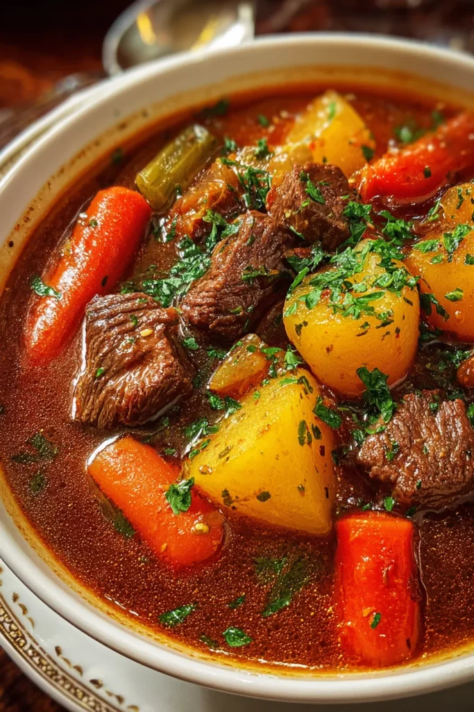 Comforting Northside Beef and Potato Stew