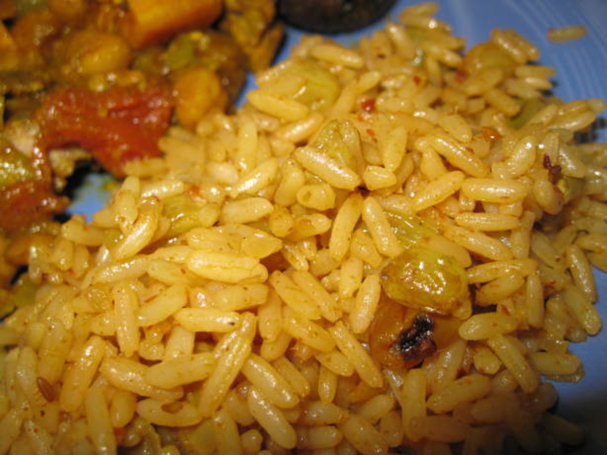 Multilingual Mosaic Rice Pilaf