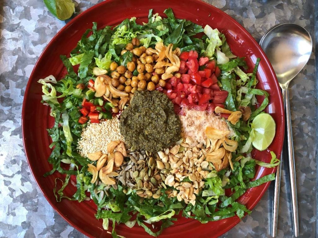 Tangy Pickled Tea Leaf Salad with Toasted Peanuts