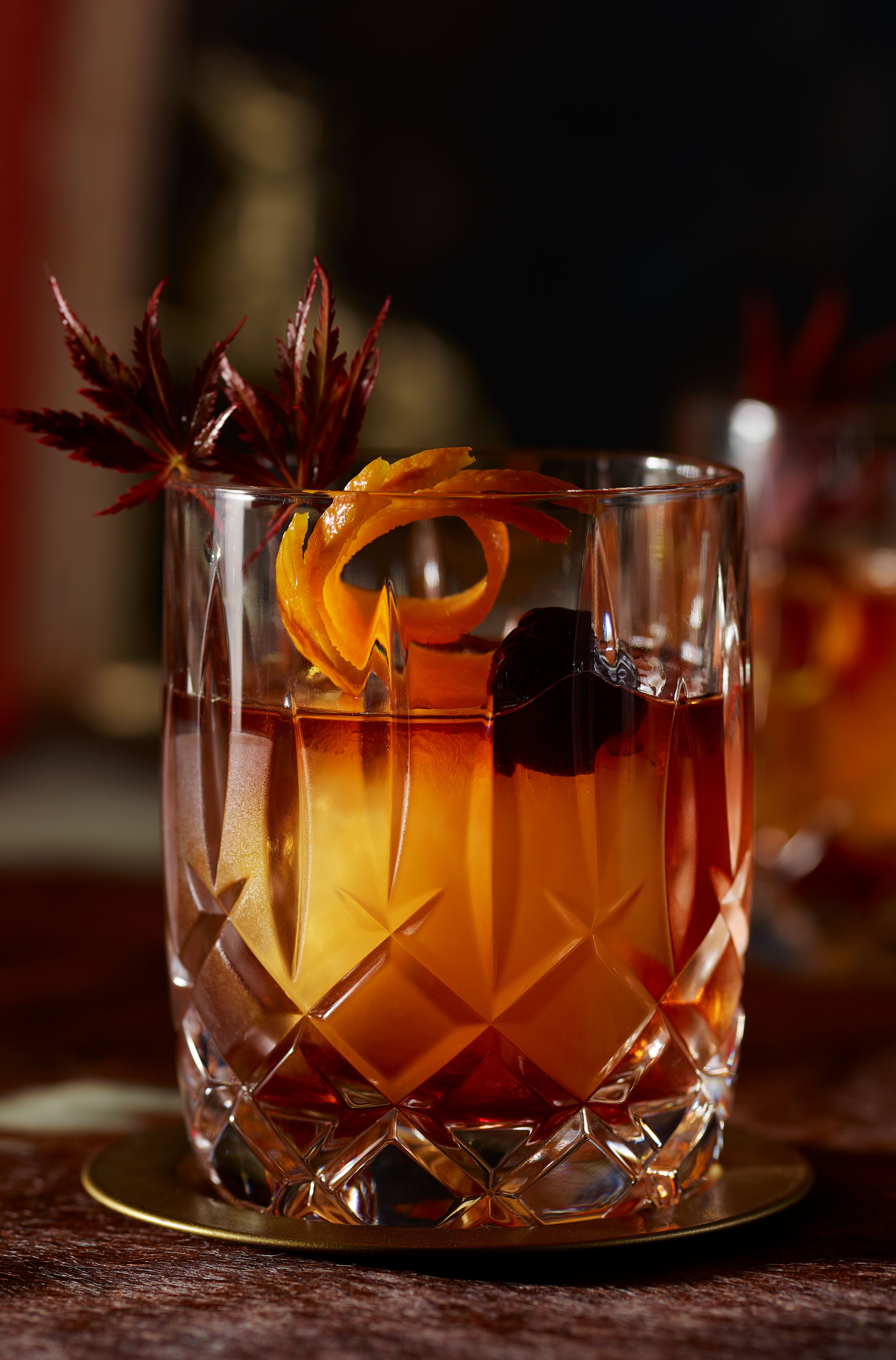 North American Smoked Maple Old Fashioned