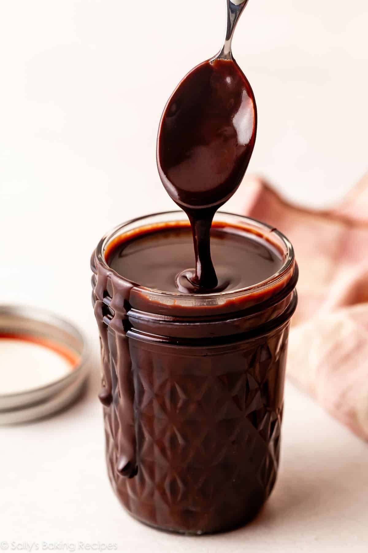 Homemade Hot Fudge Sauce for Ice Cream and Fruit