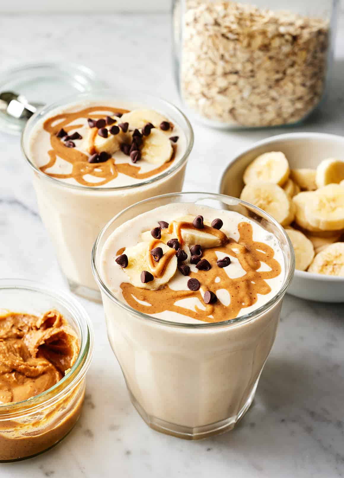 Charred Banana and Spiced Rum Tiki Smoothie