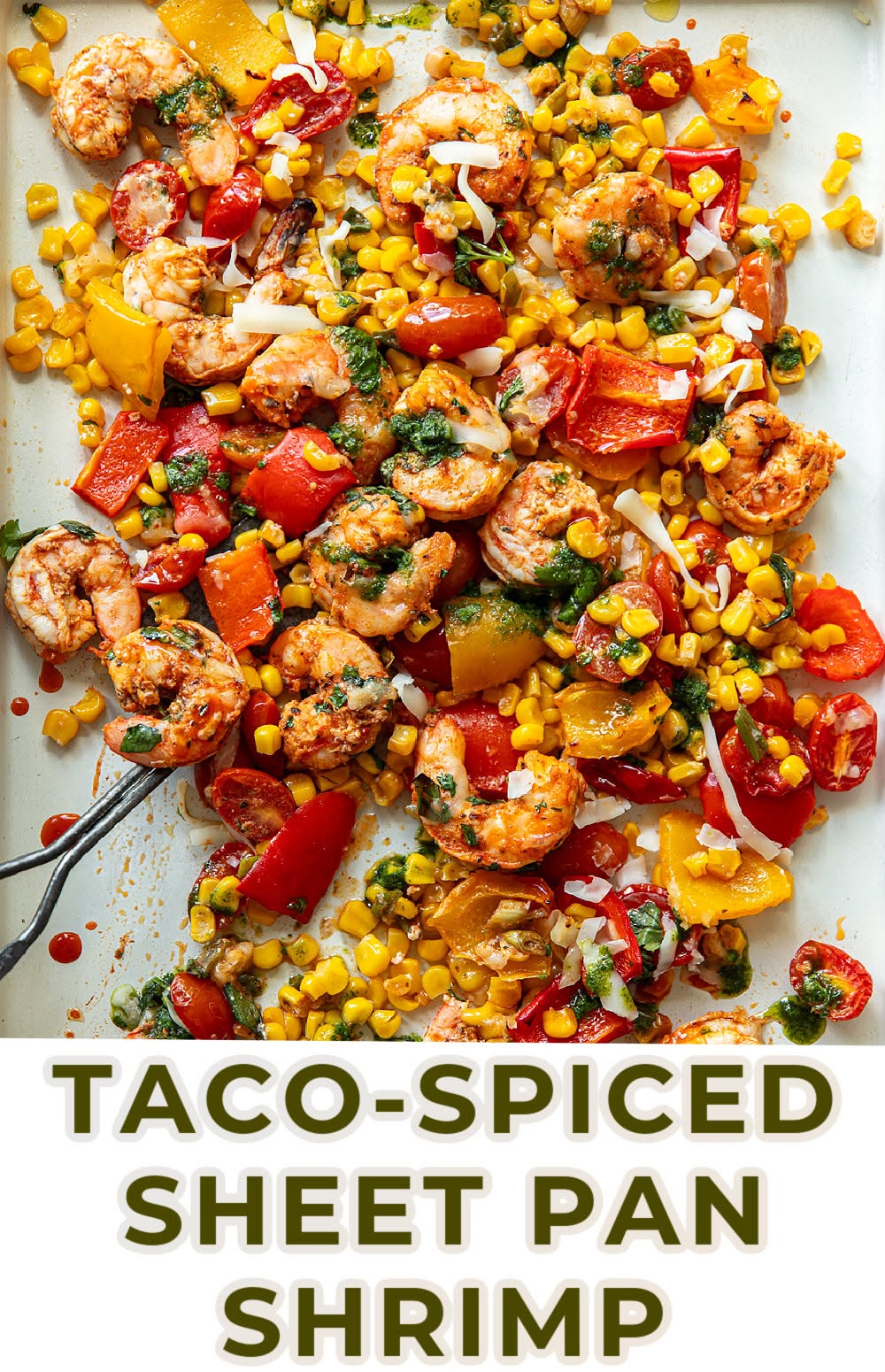 Sheet Pan Mexican-Spiced Shrimp with Corn and Black Beans