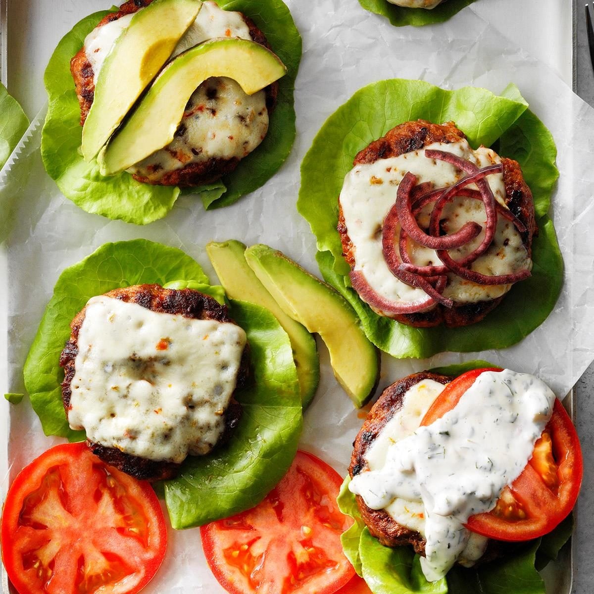 Annuals Garden Burger with Dill Aioli