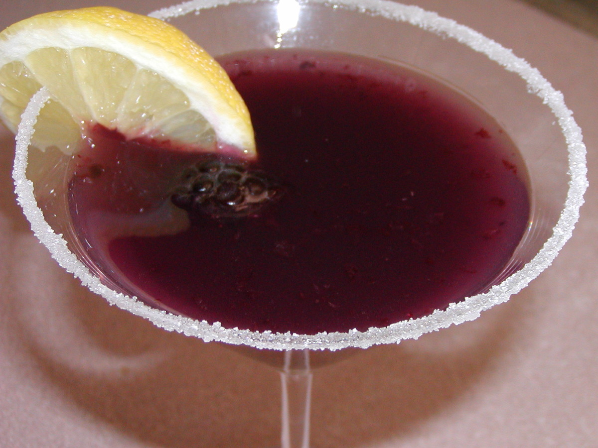 Velvet Night Blackberry Martini