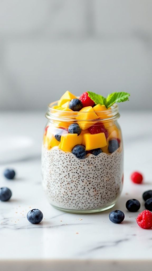 Wattleseed and Quandong Chia Breakfast Pudding