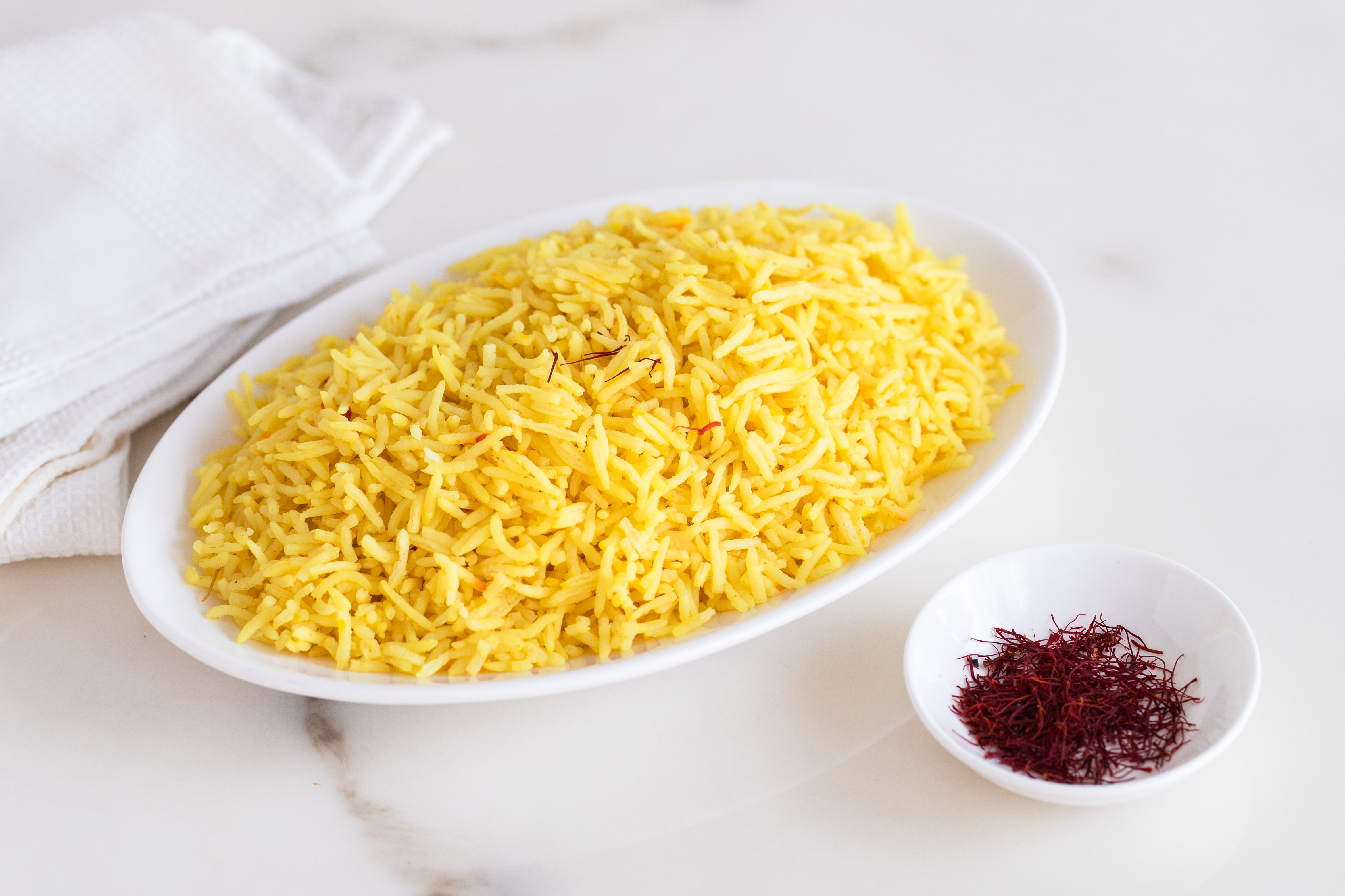 Slow-Simmered Codfish Rice with Saffron