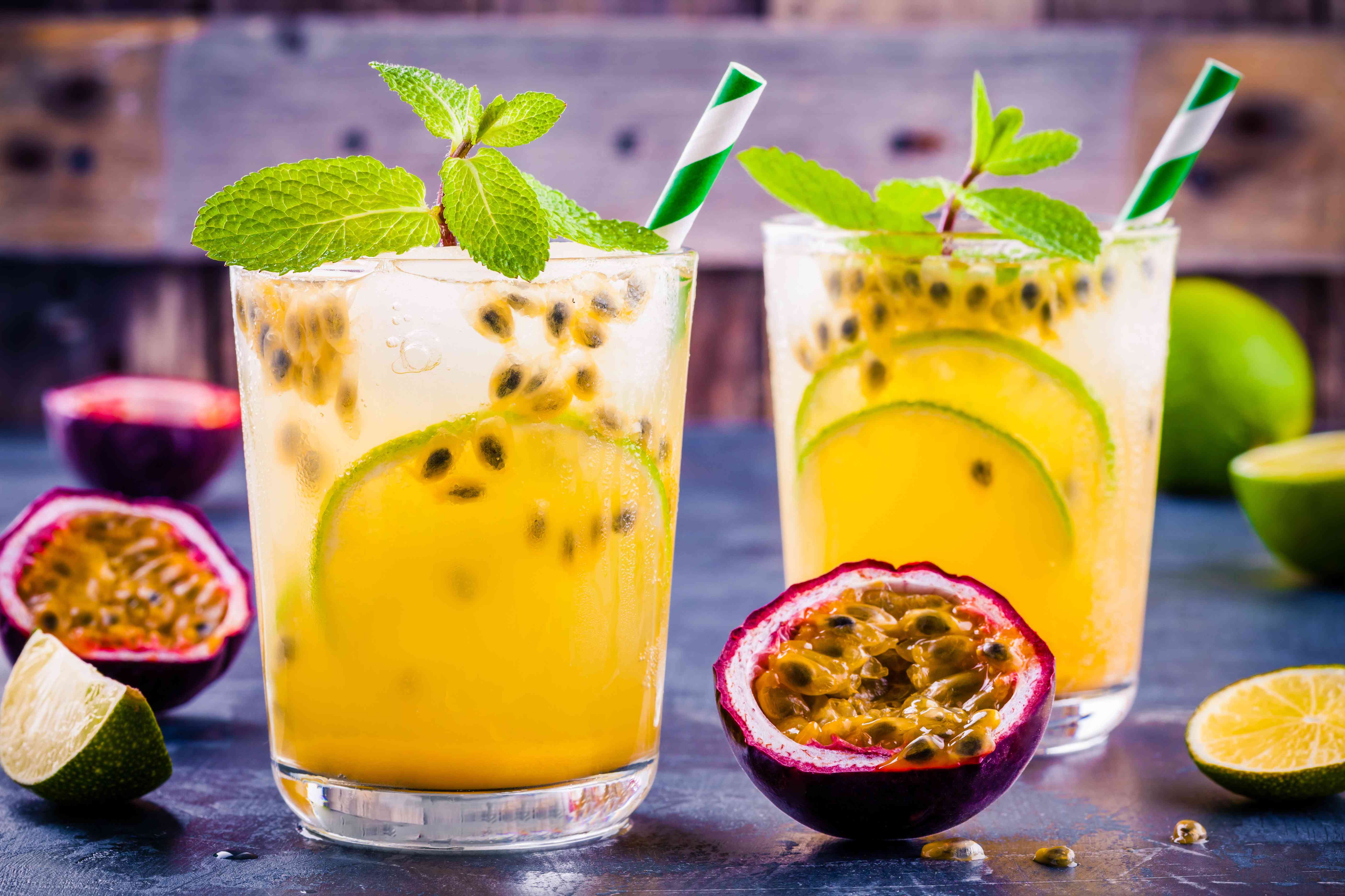 Port Passion Fruit Sour with Fresh Citrus Twist