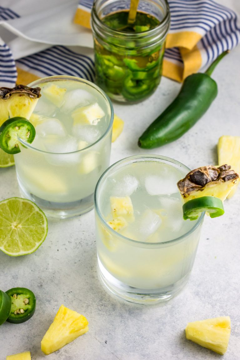 Avocado-Infused Margarita with Jalapeño Kick
