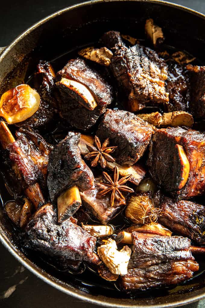 Thai Braised Beef Short Ribs with Star Anise and Coconut