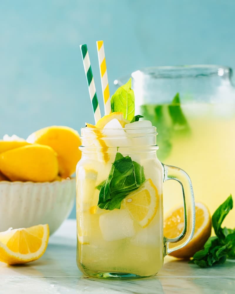 Herbal Green Tea Infused Honey Lemonade