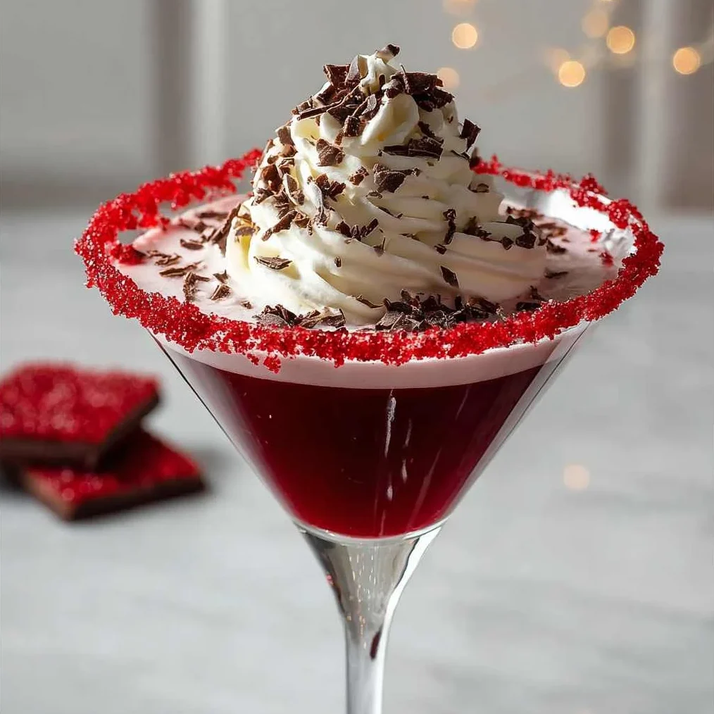 Electric Velvet Martini