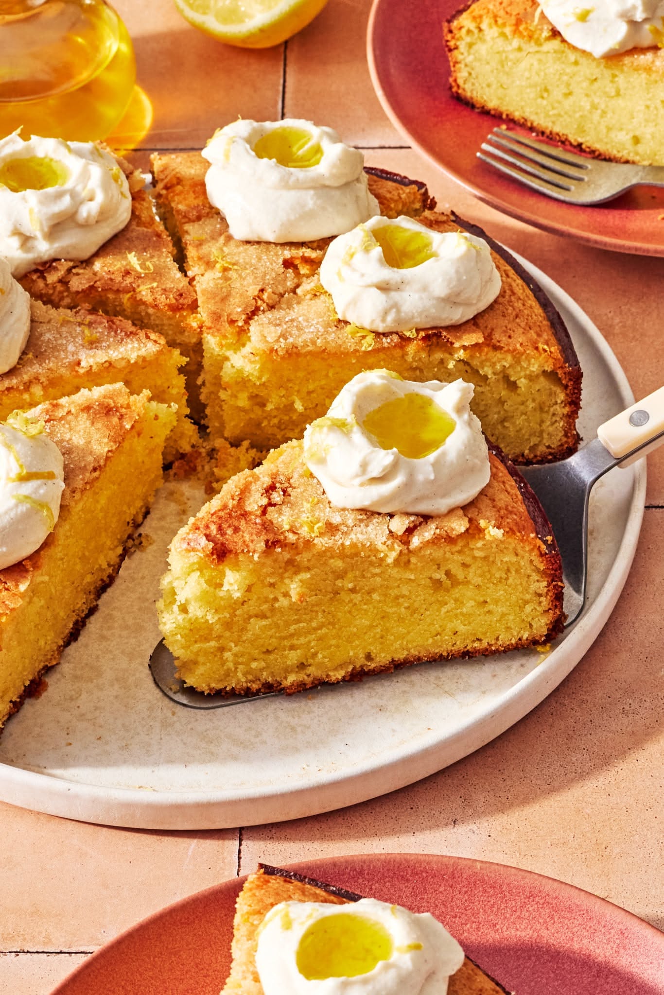 Lemon Ricotta Olive Oil Cake