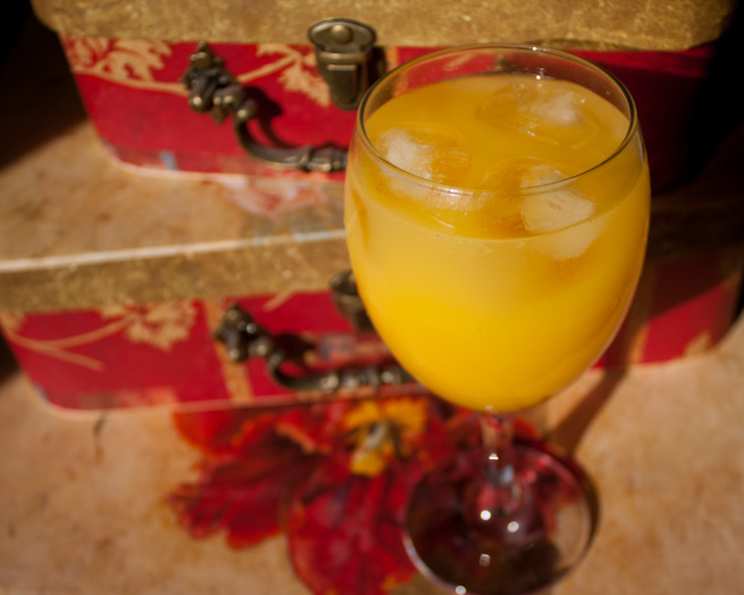 Chili Mango Rum Cooler