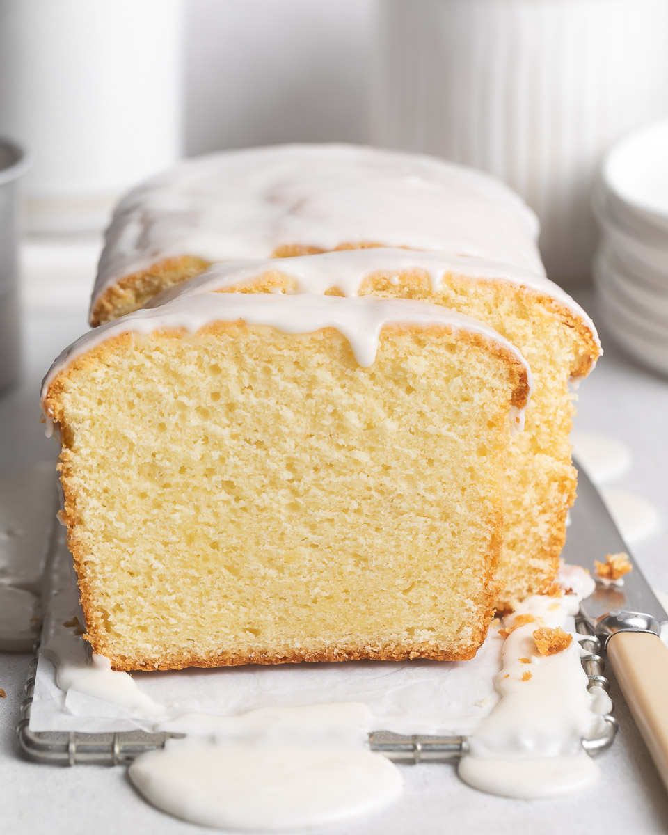 Vanilla Butter Pound Cake with Sea Salt