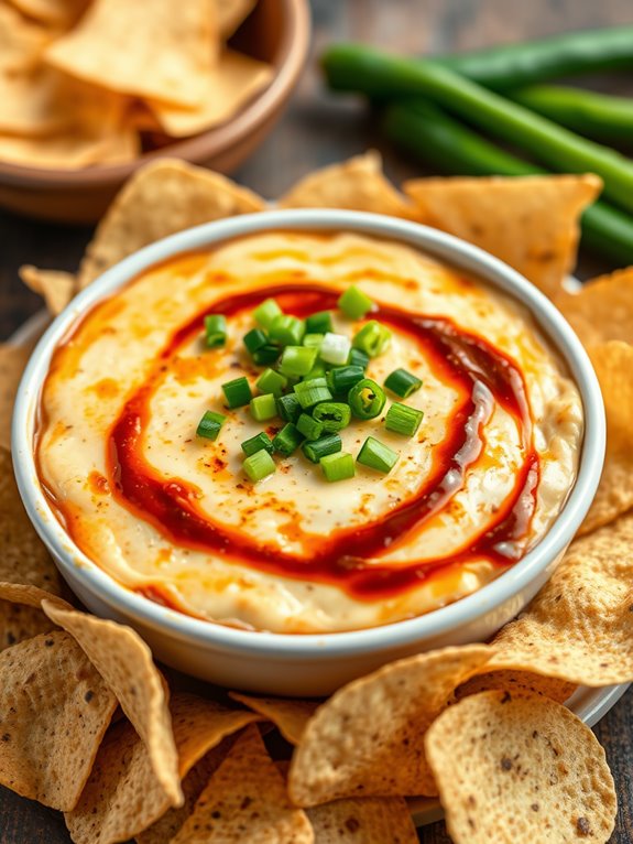 Cheesy Loaf Dip with Smoky BBQ Flavors