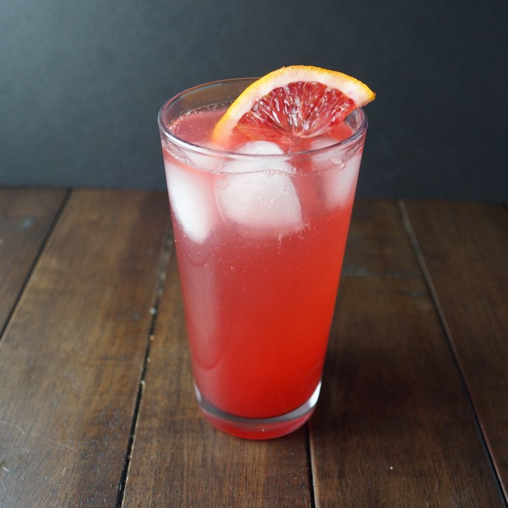 Bittersweet Campari and Blood Orange Cocktail