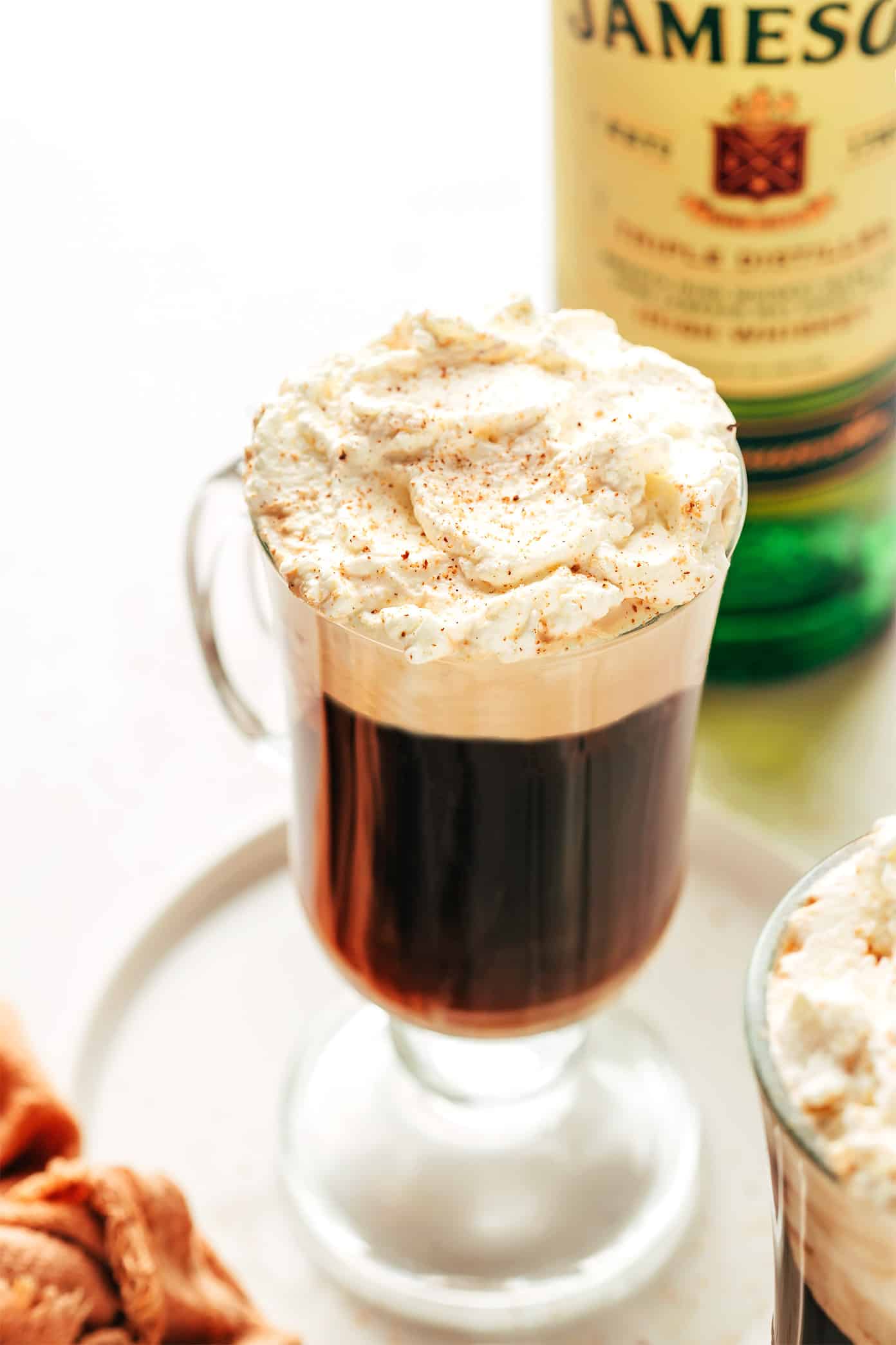 Smoky Irish Coffee with Vanilla