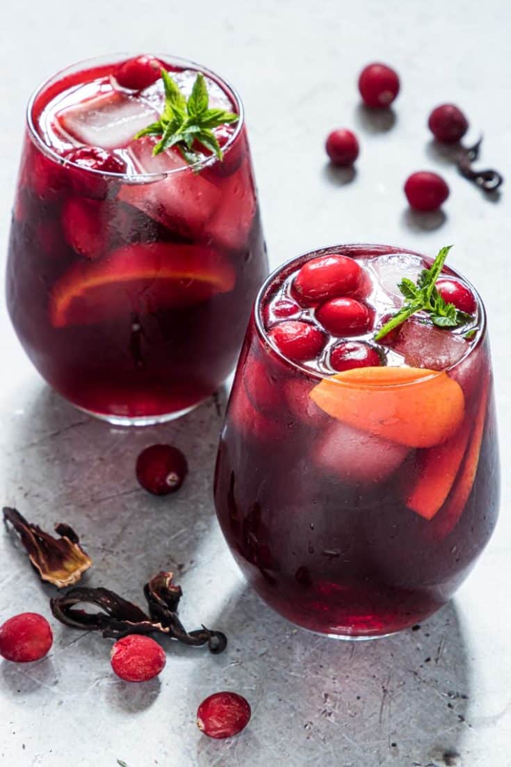 Buffet-Inspired Spiced Rum Punch