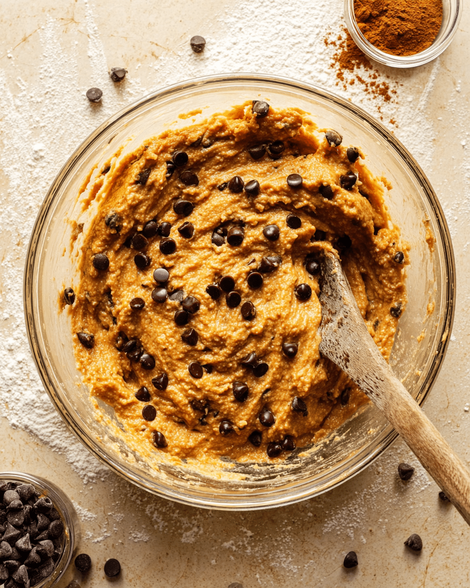 Pumpkin Flax Tiki Bowl with Nutella and Cacao Nibs