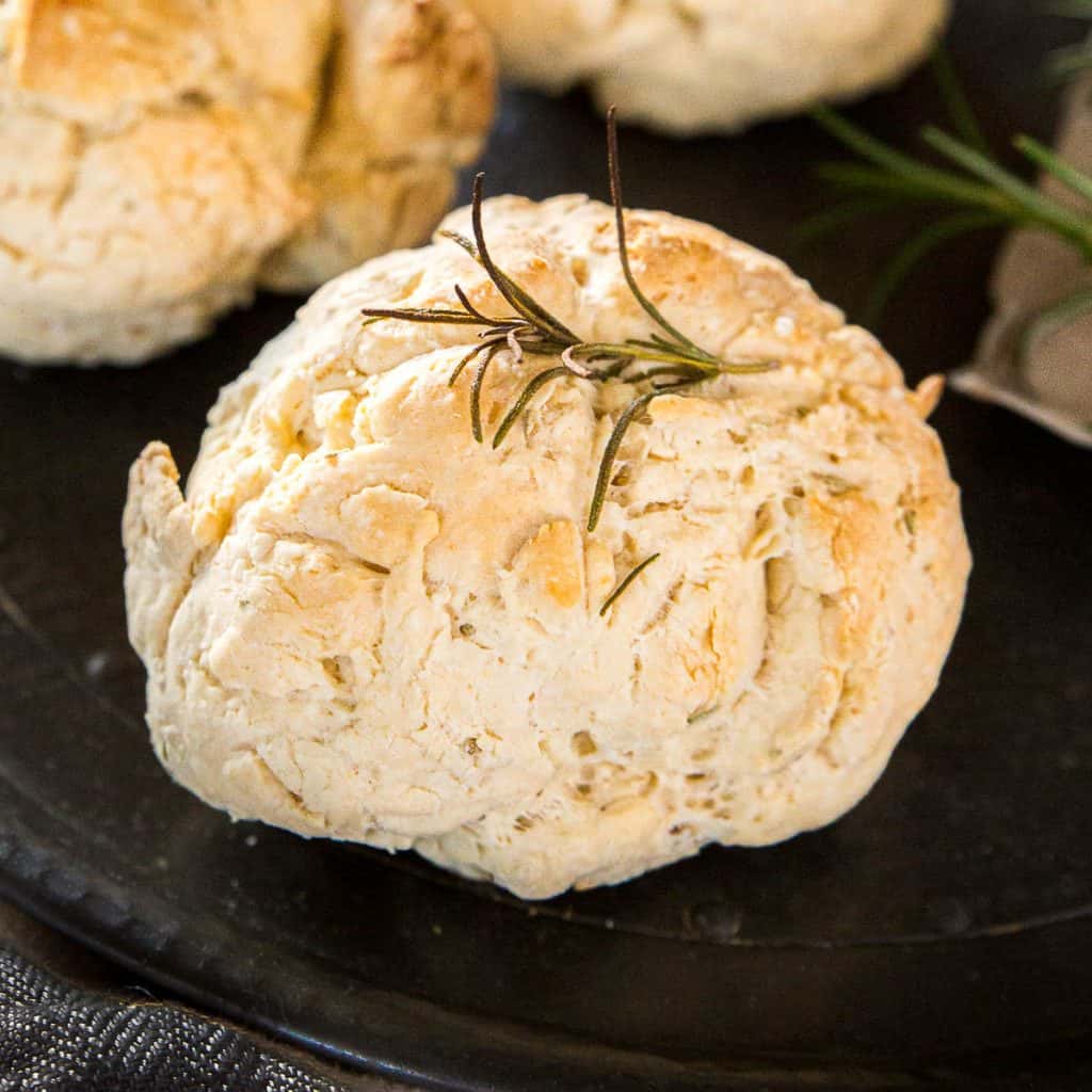 Veggie-Packed Damper Bread Rolls