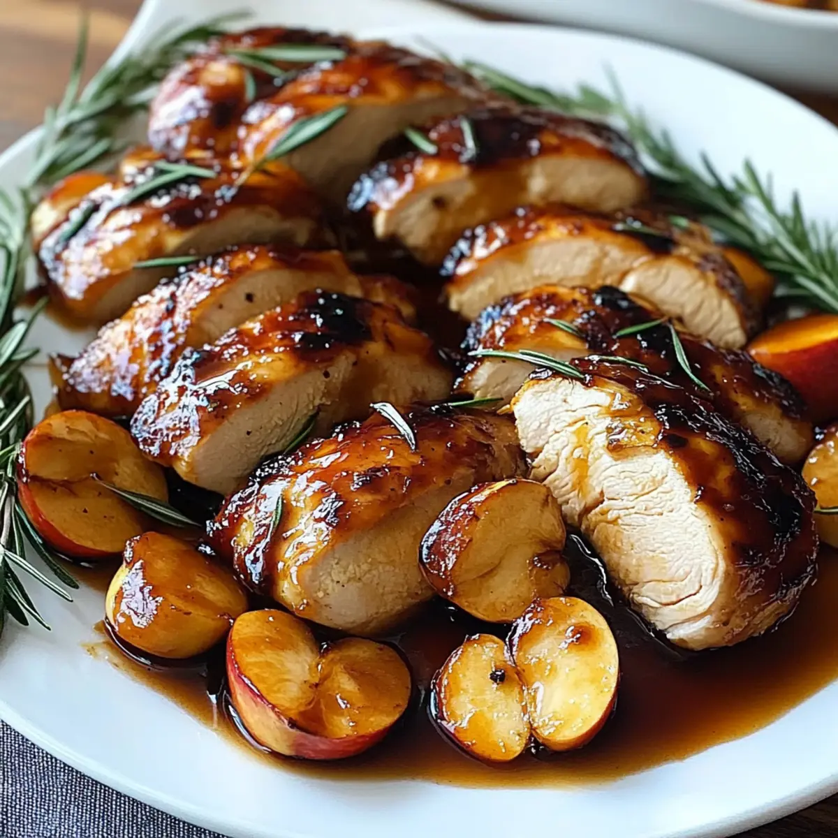 Pan-Seared Chicken with Regional Ohio Apple Cider Glaze
