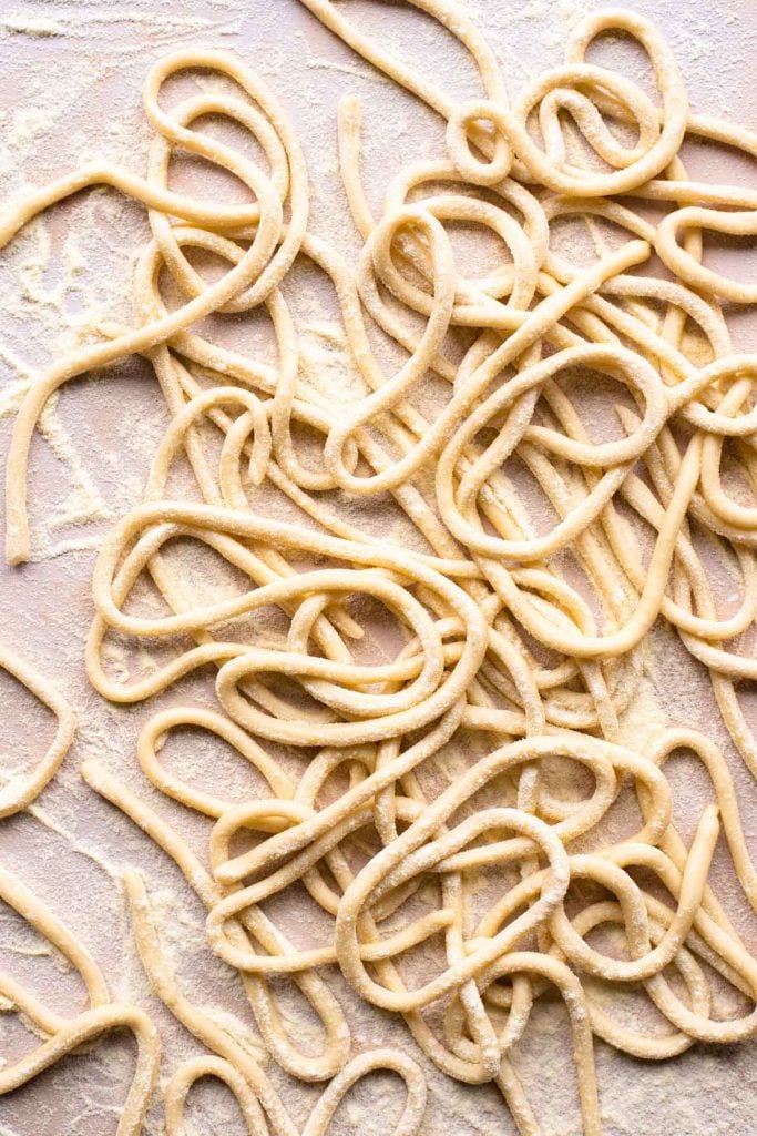 Stir-Fried Shanghai Noodles with Soy-Ginger Vegetables