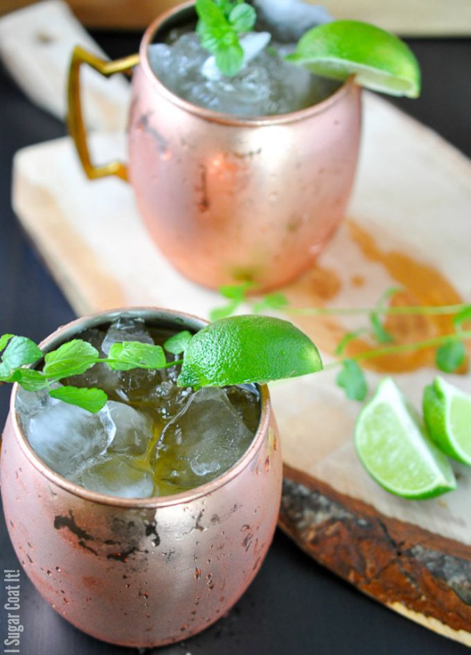 Ginger-Lemongrass Vodka Mule