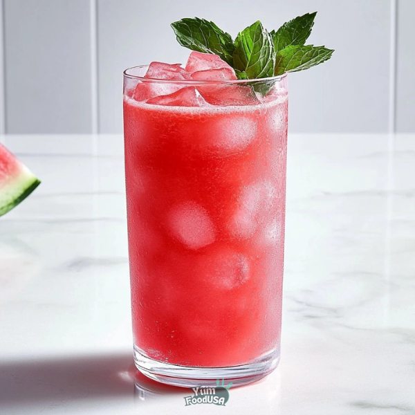No-Bake Watermelon Mint Chiller